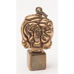 Miguel Ortiz Berrocal, Villanueva de Algaidas 1933 - 2006 / Micheline X, 1976, ottone