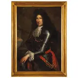 Giovanni Bernardo Carbone, Ritratto d'uomo in armatura, oil on canvas