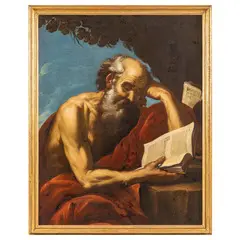 Girolamo Troppa, San Girolamo, oil on canvas