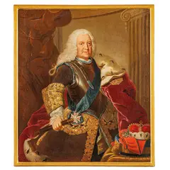 Georg Desmarées, Ritratto di principe elettore, oil on canvas