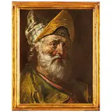 Giambattista Pittoni, Studio di testa, oil on canvas