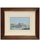 Giacomo Guardi, Veduta dell'isola di San Lazzaro degli Armeni