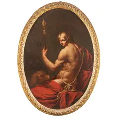 Giuseppe Diamantini, Atteone, oil on canvas