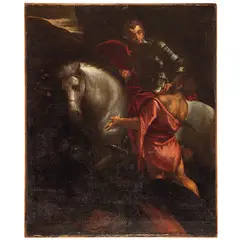 Leandro Bassano, San Martino, oil on canvas