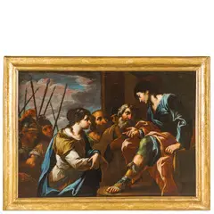 Girolamo Troppa, Il giudizio di Daniele, oil on canvas
