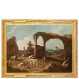 Giuseppe Zais, Paesaggio con figure e rovine