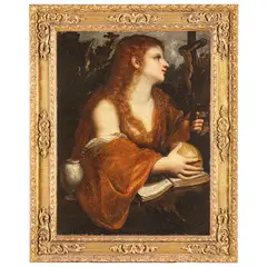 Annibale Carracci, Maddalena, oil on canvas