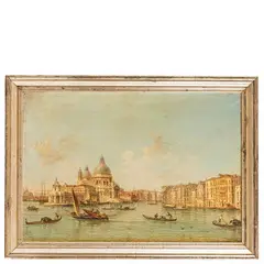 Venezia, 1829 - Pola, 1919 / Venezia, Canal grande con la Chiesa della Salute / Firmato Giov Grubacs in basso a destra by Giovanni Grubacs, oil on canvas, offered Nov 2025