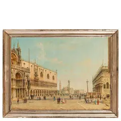 Venezia, 1829 - Pola, 1919 / Veduta di Piazza San Marco / Firmato Giov Grubacs in basso a sinistra by Giovanni Grubacs, oil on canvas, offered Nov 2025