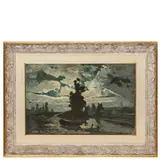 Ravenna, 1851 - Livorno, 1917 / Notturno sull'Arno by Ugo Manaresi, oil on canvas, offered Nov 2025