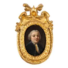Alessandro Longhi, Ritratto d'uomo, oil on copper