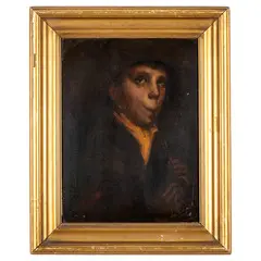 Jan Verhas, Belgio, 1834 - 1896 / Ritratto di ragazzo / Firmato Jan Verhas in basso a destra, oil on canvas