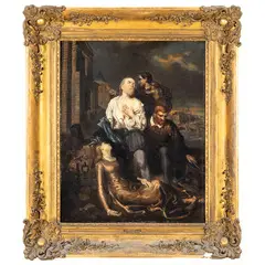 Paul Delaroche, Parigi, 1797 - 1856 / Scena storica / Firmato P Delaroche in basso a sinistra, oil on canvas