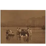 Francis Meadow Sutcliffe, 'Water Rats' (Whitby Harbor), 1886, Carbon print; signed in pencil on the image