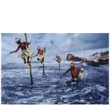 Steve McCurry, Fishermen, Weligama, South Coast, Sri Lanka
