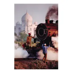 Steve McCurry, India (Taj and Train, Agra), 1983, Silver dye bleach print