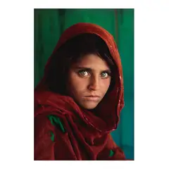 Steve McCurry, Sharbat Gula, Afghan Girl, Peshawar, Pakistan, 1985, Silver dye bleach print