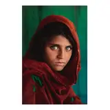 Steve McCurry, Sharbat Gula, Afghan Girl, Peshawar, Pakistan, 1985, Silver dye bleach print