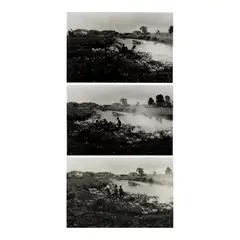 Anri Sala, 'Two Three Four', 2001, Triptych of gelatin silver prints; each flush-mounted to aluminum