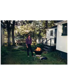 'Oak Bluffs, Martha's Vineyard, Massachusetts' (from 'Recreation II') by Mitch Epstein, 1982, Dye transfer print, offered Oct 2025