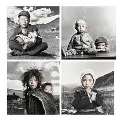 Phil Borges, Selected Works from 'Tibetan Portrait', 1994, 4 toned gelatin silver prints
