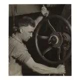 Lewis Hine, 'An Industrial Design - Pennsylvania Rubber Co.' (Automobile Tire Maker)