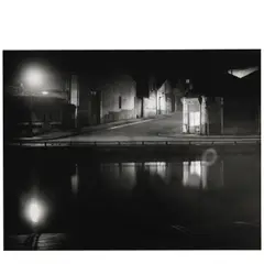 'Canal de l'Ourcq, quai de la Marne' by Brassaï, (Gyula Halász), 1931-32, Ferrotyped gelatin silver print; signed, sold Oct 2025