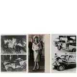 Andy Warhol, Selected Source Photographs for Andy Warhol's 1963-64 Silkscreened Paintings of 'Jackie' (Kennedy) and 'Car Crashes', 1954-1963, photograph