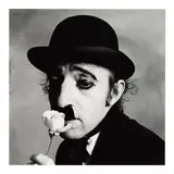 Irving Penn, 'Woody Allen as [Charlie] Chaplin, New York, Sept 14, 1972', 1972, Selenium-toned gelatin silver print