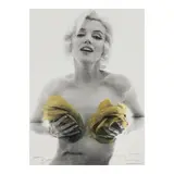 Bert Stern, Marilyn Monroe with Yellow Roses (from 'The Last Sitting'), 1962, Hand-colored gelatin silver print