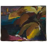 Maria Ender, Through Leaves Yellow and Brown, 1939, oil on canvas