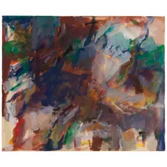 Shirley Jaffe, Untitled, watercolor on paper