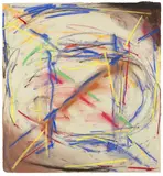 Jack Whitten, Untitled, 1983, pastel on paper