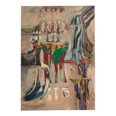 Ron Gorchov, Queen Samantha, 1960, oil on canvas