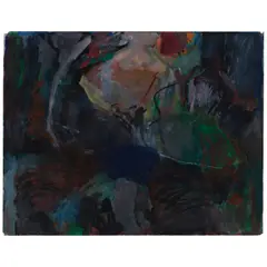 Shirley Jaffe, Untitled, 1956, gouache on paper