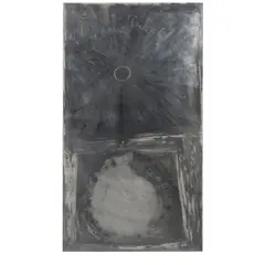 Untitled (from the series Barajas) by Gustavo Pérez Monzón, 1991, mixed media on cromocotex paper, sold Jul 2025