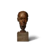 Georg Kolbe, Porträt Marianne Farenholtz, 1933, bronze with golden brown patina
