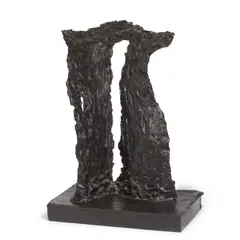 Bryan Hunt, Small Helen, 1981, bronze with black patina