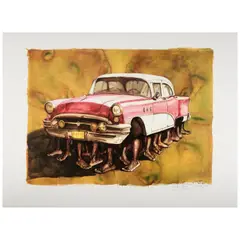 Armando Mariño, The Raft, 2002, lithograph on paper
