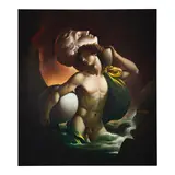 Carlo Maria Mariani, Allegoria Profetica II, 1991, oil on canvas