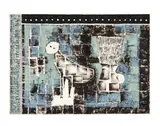 Juan Roberto Diago, Llegando hacia ti, 2020, charcoal on cotton laid on canvas