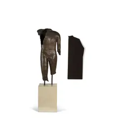 Judith Shea, Apollo, 1989, bronze, cast stone and cloth