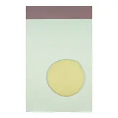 Carl Ostendarp, Untitled, 1992, foam urethane and flashe on linen