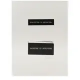 Neil Jenney, Architecture is Abstraction Painting is Sculpture, 2000, silkscreen on gessoed canvas