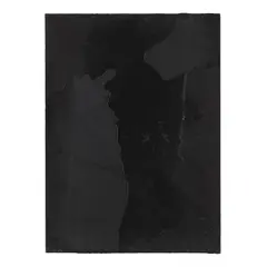 Cosmic Slop 10 by Rashid Johnson, 2008, black soap and microcrystalline wax on board, sold Jul 2025