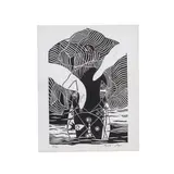 Belkis Ayón, Untitled, 1996, lino print