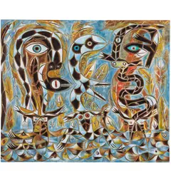 Ever Fonseca, Untitled, circa 1975, oil on canvas