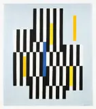 Adolf Fleischmann, # XYZ, 1964, Öl auf Leinwand
