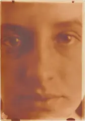 Stanisław Ignacy Witkiewicz, Jadwiga Janczewska II, Zakopane, Um 1913, Vintage. Silbergelatine-Kontaktabzug, vermutlich mit Schwefel-/Goldtonung