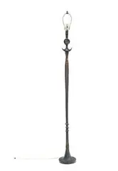 Alberto Giacometti, Lampadaire a tete de Femme, Bronze